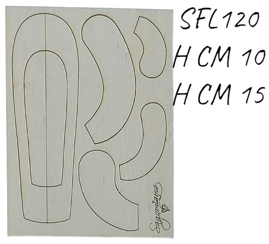 SFL120 Formallegra Cactus Braccia - Sagomiamo