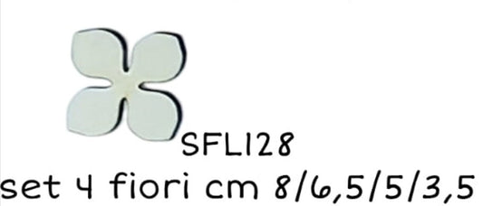 SFL128 Formallegra 4 petali - Sagomiamo