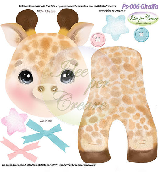 Pannello PS006 "Giraffa" - Idee per Creare