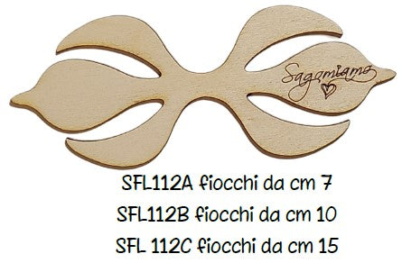 SFL112 Formallegra Fiocco triplo - Sagomiamo