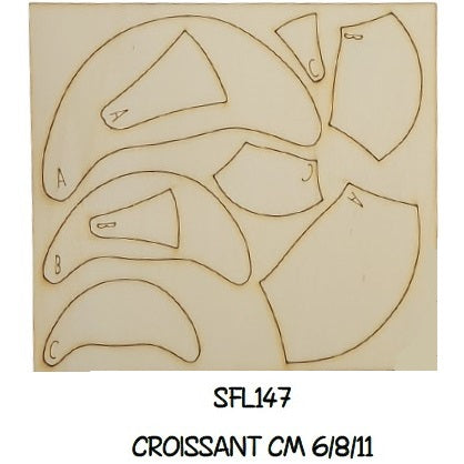 SFL147 Formallegra Croissant  - Sagomiamo