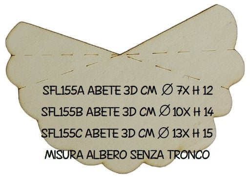 SFL155 Abete 3D - Sagomiamo