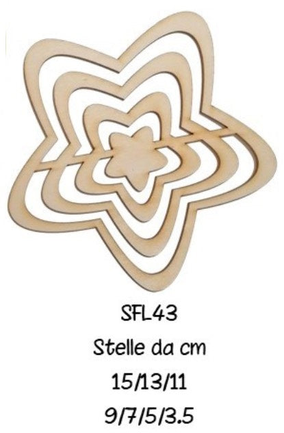 SFL43 Formallegra Stella - Sagomiamo