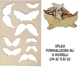 SFL63 Formallegra Ali 3 modelli - Sagomiamo