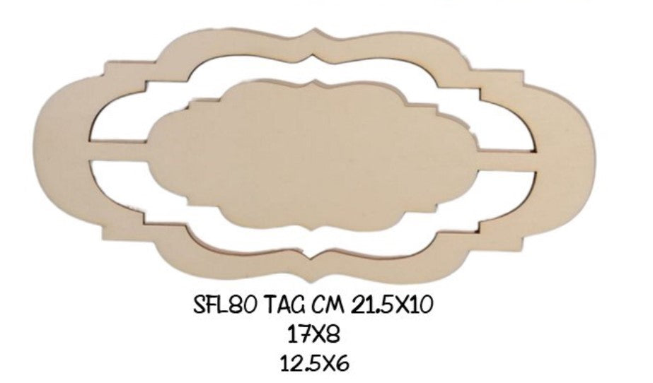 SFL80 Formallegra Cornici Allungate - Sagomiamo