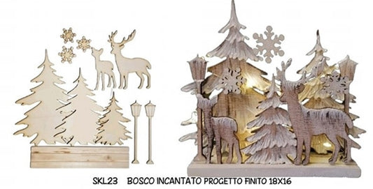 SKL23 "Kit Bosco incantato" Sagomiamo