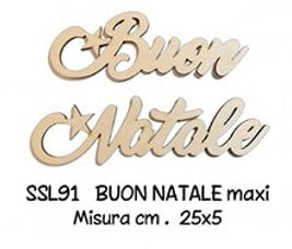 SSL91 "Buon Natale MAXI" Sagomiamo